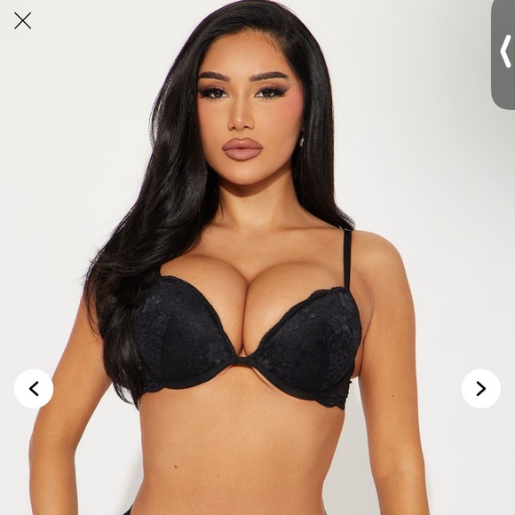 Fashion Nova Other - NWT FASHION NOVA DOUBLE PUSH UP LACE BRA